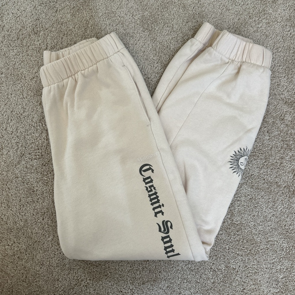 Light Pink Hollister Joggers